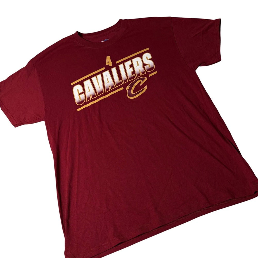 NBA Cleveland Cavaliers T-Shirt Mens Large Maroon Short Sleeve Graphic Tee  NEW